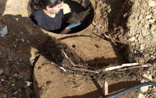 Vyndání kořenů z kanalizačního potrubí